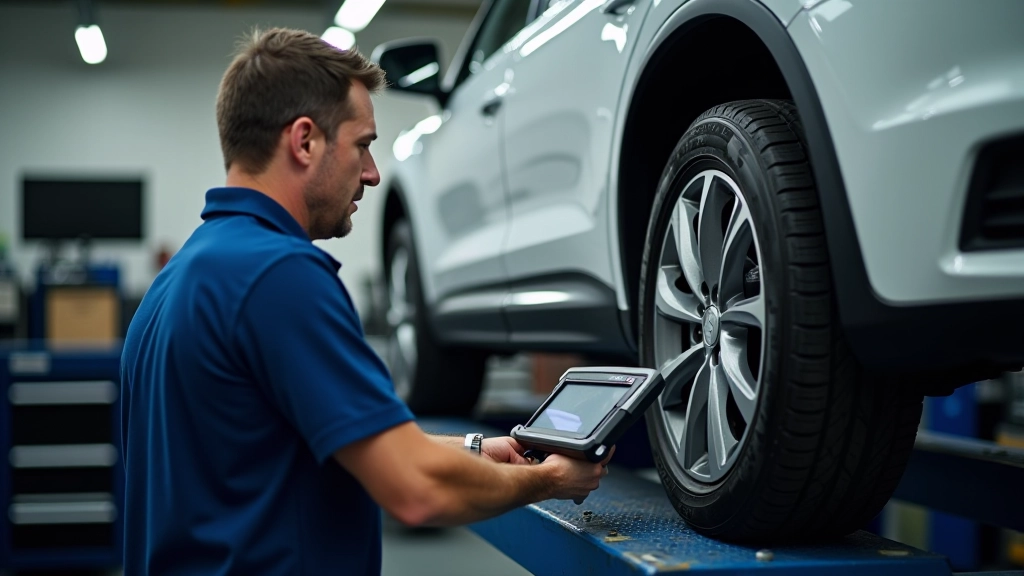 Wheel alignment checking and adjustment